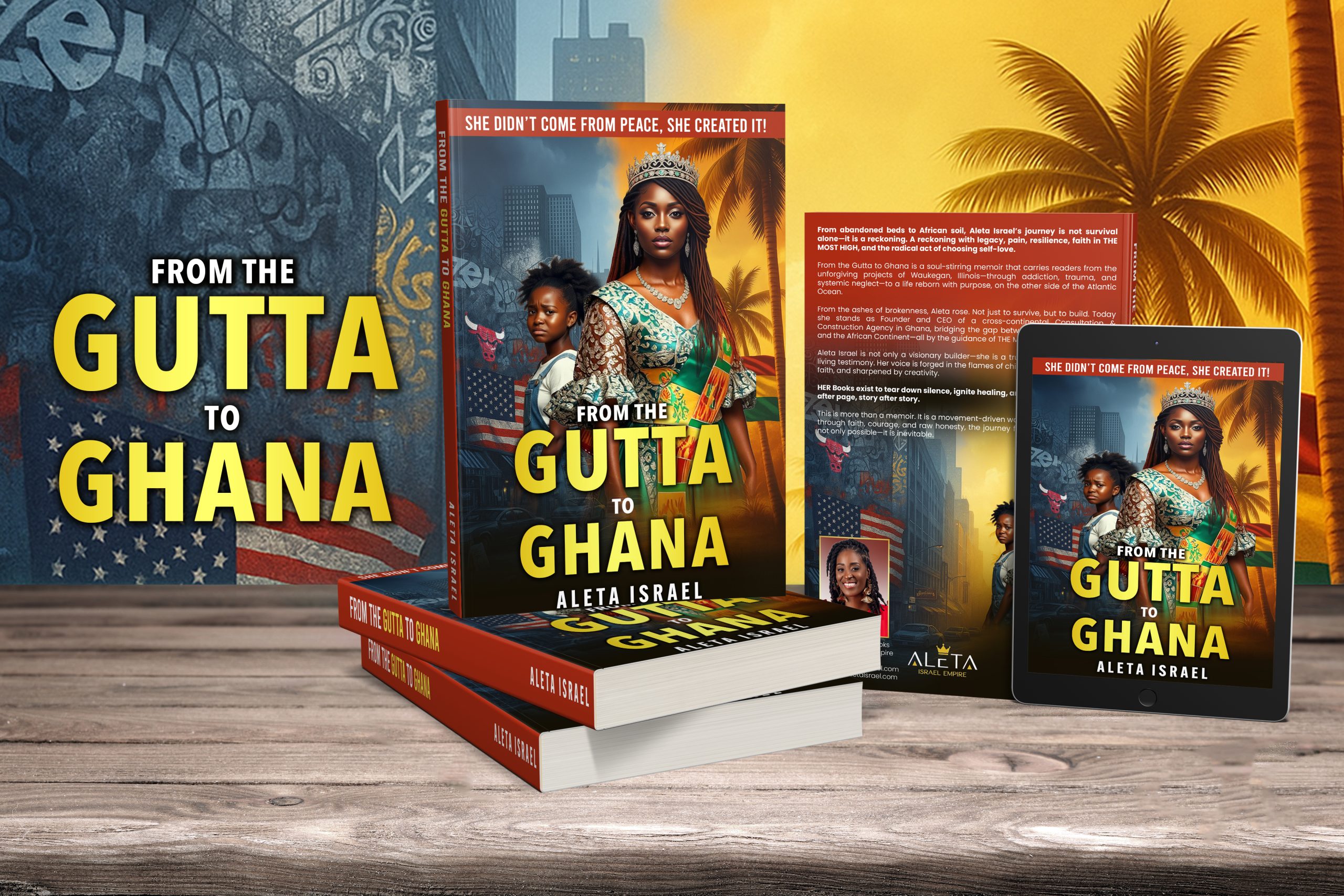 from the gutta to ghana (premium signed copy)